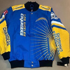Chargers, varsity jacket